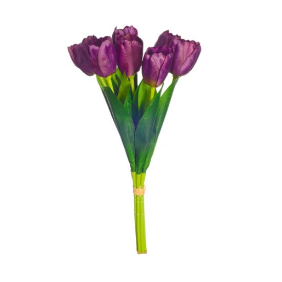 TULIP BUNDLE (7 STEMS) PURPLE