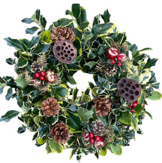 DIY Christmas Door Wreath Kit